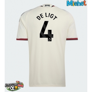Manchester United Matthijs de Ligt #4 Kolmaspaita 2026-27 Lyhythihainen Manchester United Matthijs de Ligt #4 Kolmaspaita 2026-27 Lyhythihainen